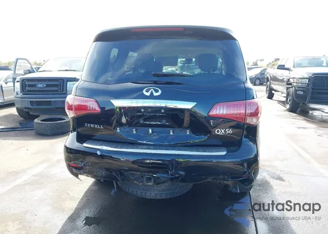 2012 Infiniti Qx56 from USA, damaged, VIN JN8AZ2NFXC9516325